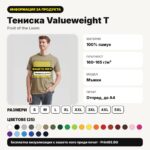 Информация за продукта – Тениска Valueweight T – Print93.BG